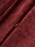 Westwing Collection Наволочка декоративная Shannon из букле, Ш 40 × Д 60 см, Бордовый — фото 3