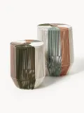 Westwing Collection Комплект плетеных корзин для белья Gabe, 2 штуки, комплект разных размеров, Разноцветный — фото 1