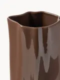 Кувшин Westwing Collection Joana из фарфора, тёмно-коричневый, 1,6 л — фото 2