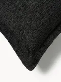 Westwing Collection Наволочка декоративная Shannon, Ш 40 × Д 60 см, Чёрный — фото 2