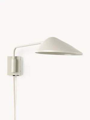 Westwing Collection Настенный светильник Neron, Ø 23 × В 20 см, Кремово-белый