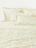 Westwing Collection Пододеяльник Leticia из хлопкового сатина, Ш 140 × Д 200 см, Светлый бежевый — фото 1