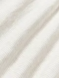 Westwing Collection Пододеяльник Rinna льняной в полоску светло-бежевый — фото 4
