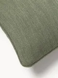 Westwing Collection Подушка декоративная Aya, Ш 30 × Д 50 см, Оливковый зелёный — фото 6
