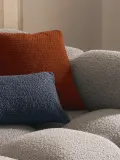Westwing Collection Наволочка декоративная Everly, Ш 50 × Д 50 см, Терракота — фото 5