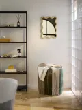 Westwing Collection Корзина для белья плетеная Gabe, Ш 58 × В 60 см, Разноцветный — фото 8
