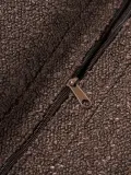 Westwing Collection Подушка декоративная Tribeca из ткани букле, 50х50 см, темно-коричневая — фото 3