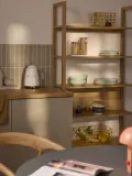 Westwing Collection Набор тарелок глубоких из фарфора Sali, 4 предмета, Светлый зелёный — фото 5