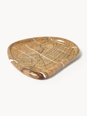 Westwing Collection Поднос декоративный Meringue из мрамора, 32 см, арт. S40753