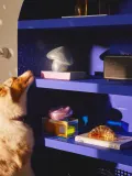 Westwing Collection Статуэтка Disco Croissant с зеркальной мозаикой, ширина 15 см — фото 5