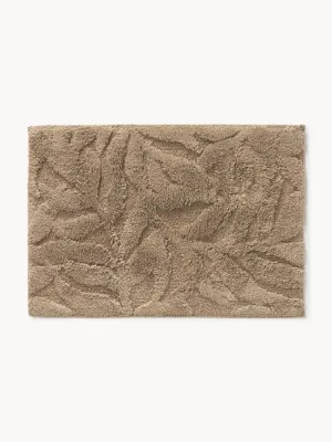 Westwing Collection Коврик для ванной Leaf, бежевый