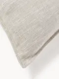Westwing Collection Подушка декоративная Lennon из смесовой ткани со льном, 60х60 см, серая — фото 2