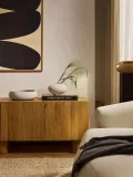 Westwing Collection Ваза Catarina из каменной керамики диаметром 21 см — фото 6