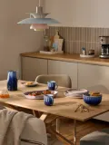 Westwing Collection Набор тарелок больших Vinci ручной работы, 4 предмета — фото 7