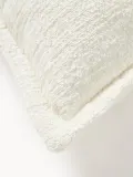 Westwing Collection Наволочка декоративная Shannon, Ш 30 × Д 70 см, Приглушённый белый — фото 2