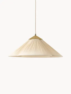 Westwing Collection Светильник подвесной Leora, Ø 52 × 26 см, Кремово-белый