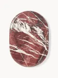 Westwing Collection Поднос декоративный Maba из мрамора, 30 x 21 см, Ш 30 × В 21 см, Бордовый — фото 5