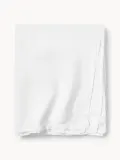 Westwing Collection Скатерть Larissa белая льняная — фото 6