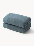 Westwing Collection Полотенце Premium, гостевое полотенце XS, Ш 30 × Д 50 см, 2 шт., Petrol — фото 6