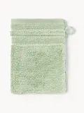 Westwing Collection Полотенце-рукавица банное Luxe, 2 шт, Шалфейный зелёный — фото 1