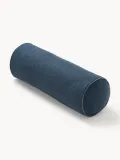 Westwing Collection Подушка декоративная Aya, Ø 17 × Д 47 см, Тёмный синий — фото 3