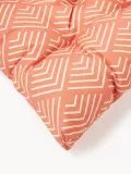 Westwing Collection Подушка на стул Milano уличная, Ш 40 × Д 40 см, Оранжевый — фото 2