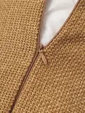 Westwing Collection Подушка декоративная Aya-валик, Ø 17 × Д 47 см, Горчичный — фото 8