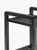 Westwing Collection Стеллаж для ванной Kit высокий, Ш 31 × В 95 см, Чёрный — фото 5