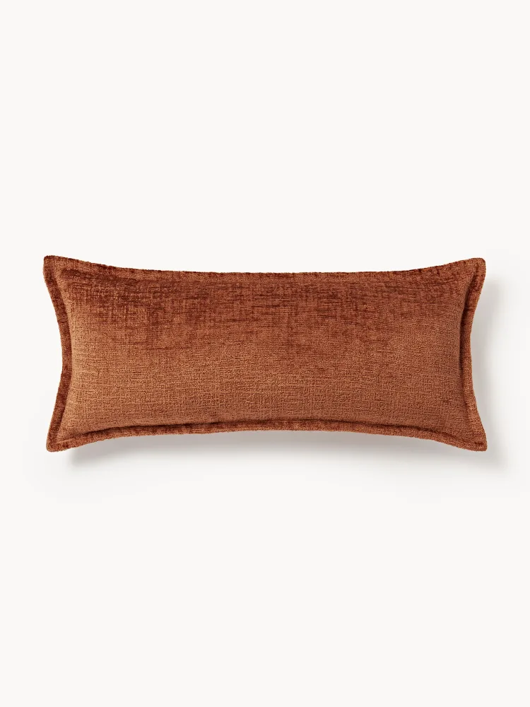Westwing Collection Наволочка декоративная Shannon, Ш 30 × Д 70 см, Терракота