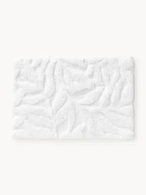 Westwing Collection Коврик для ванной Leaf, белый
