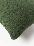 Westwing Collection Подушка декоративная Sofia букле 30х70 см, Ш 30 × Д 70 см, Тёмный зелёный — фото 3