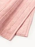 Westwing Collection Комплект махровых полотенец Luxe, 3 предм. (гостевое полотенце, полотенце для рук, банное полотенце), Персиковый — фото 5
