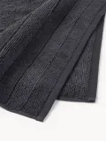 Westwing Collection Комплект махровых полотенец Luxe, 4 предм. (полотенце для рук, банное полотенце), Антрацитовый — фото 5