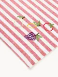 Westwing Collection Комплект подкладок с вышивкой Melony, 2 шт, Красный — фото 3