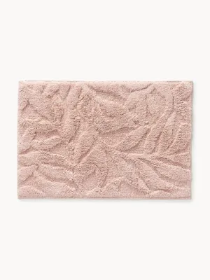 Westwing Collection Коврик для ванной Leaf, светло-розовый