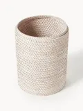 Westwing Collection Комплект корзин для белья с крышками Lurdes, 2 штуки, комплект разных размеров, Светлый бежевый — фото 4