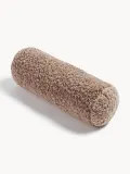 Westwing Collection Подушка декоративная Dotty-валик из плюша тедди — фото 4