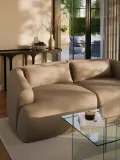 Westwing Collection Подушка декоративная Sofia букле 30х70 см бежевая — фото 5