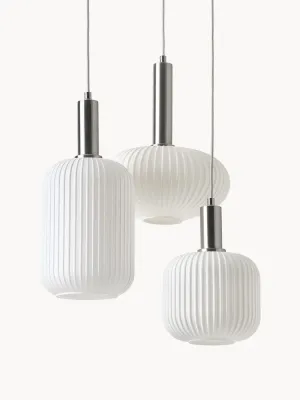 Westwing Collection Светильник подвесной Candela, белый с серебристым
