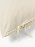 Westwing Collection Пододеяльник Leonie, Ш 135 × Д 200 см, Светлый бежевый — фото 5