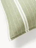 Westwing Collection Пододеяльник Belinda, Ш 135 × Д 200 см, Оливковый зелёный — фото 5