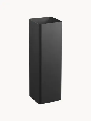 Yamazaki Подставка для зонтов Smart со съёмным поддоном, Ш 15 × В 48 см, Чёрный