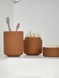 Zone Denmark Стакан для зубных щеток Ume из каменной керамики — фото 4