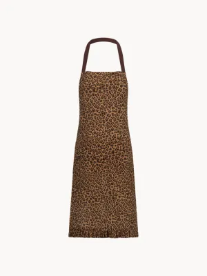 Anna + Nina Фартук Leopard хлопковый