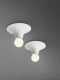 Artemide Потолочный светильник Teti из поликарбоната, белый — фото 4