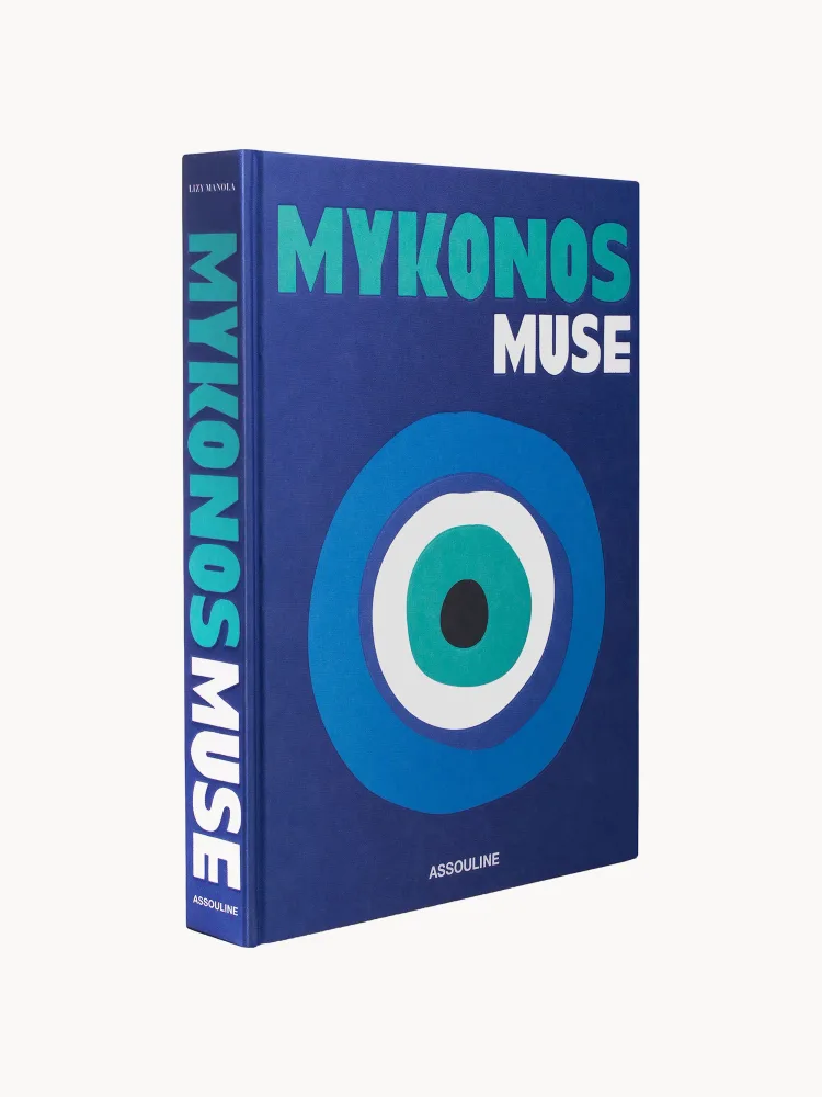 Assouline Книга Mykonos Muse — фотоальбом о греческом острове Миконос, английский язык, 300 страниц, 25х33 см