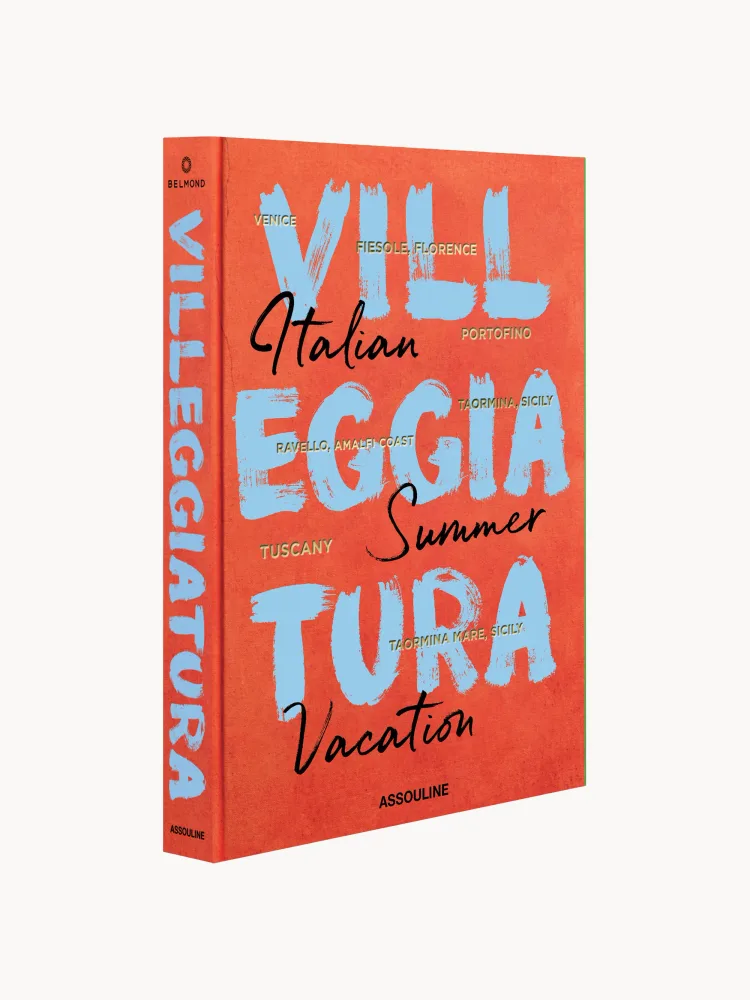 Assouline Книга-альбом Villeggiatura об итальянском лете на английском языке, твёрдый переплёт, 280 страниц, 23х33 см