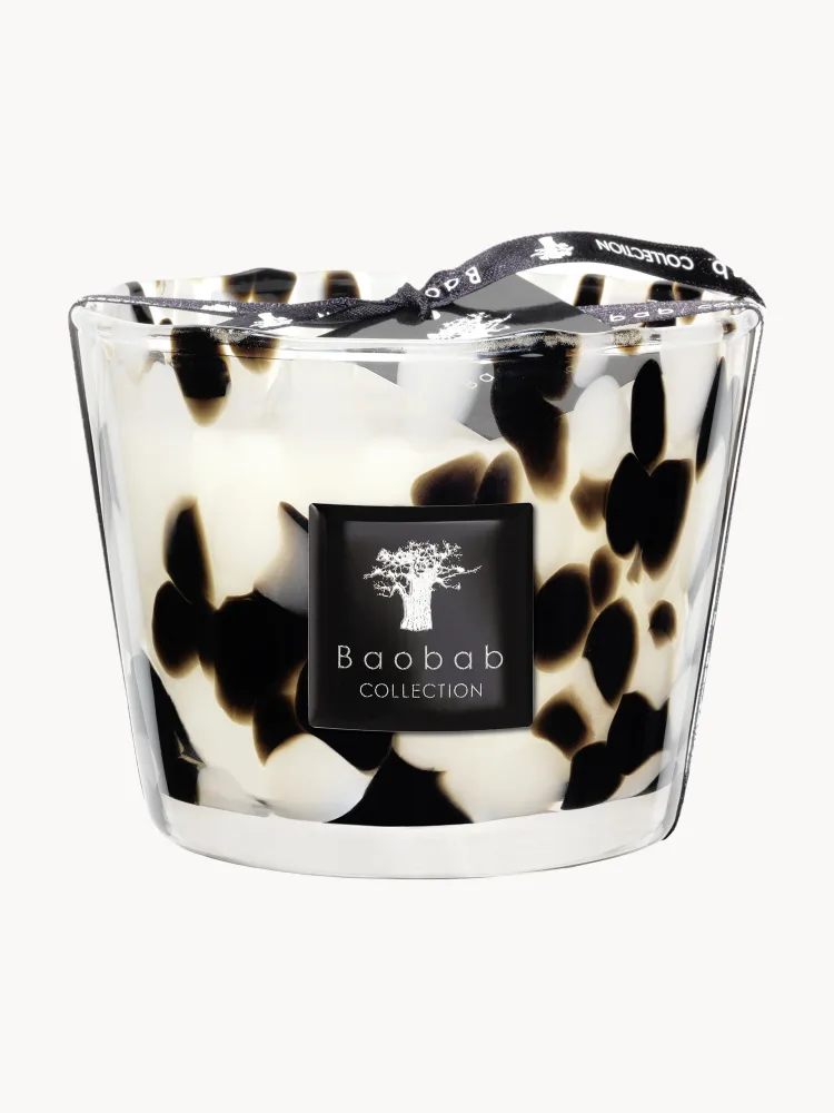 Ароматическая свеча Baobab Black Pearls, 13 см
