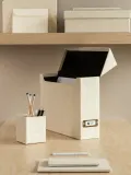 Bigso Box of Sweden Коробка для документов Lovisa с разделителями, 33 x 24 см, Ш 33 × В 24 см, Светлый бежевый — фото 7