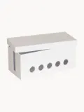 Bigso Box of Sweden Коробка для кабелей Cordy на 5 выводов, 30 x 14 см, Ш 30 × В 13 см, Белый — фото 4